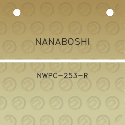 nanaboshi-nwpc-253-r