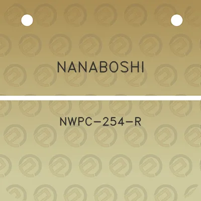 nanaboshi-nwpc-254-r