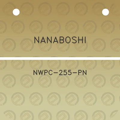 nanaboshi-nwpc-255-pn