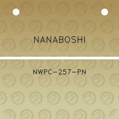 nanaboshi-nwpc-257-pn