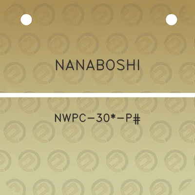 nanaboshi-nwpc-30-p