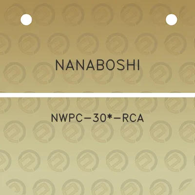 nanaboshi-nwpc-30-rca