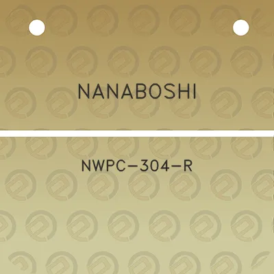 nanaboshi-nwpc-304-r