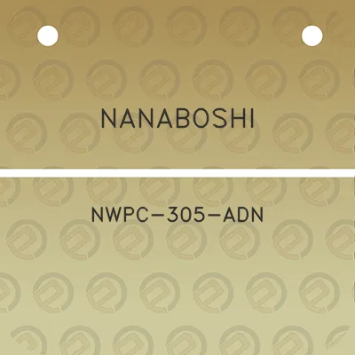 nanaboshi-nwpc-305-adn