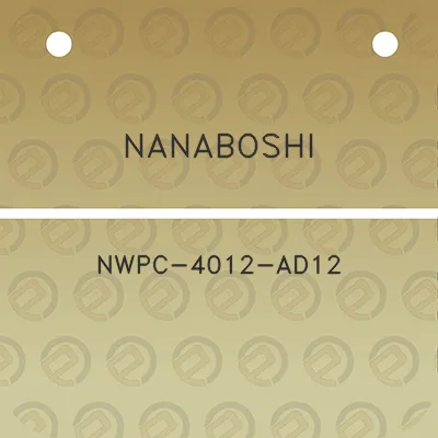 nanaboshi-nwpc-4012-ad12