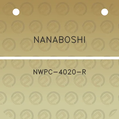 nanaboshi-nwpc-4020-r