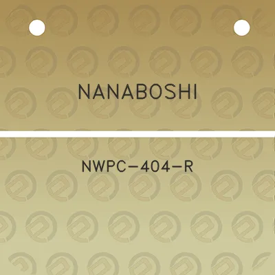 nanaboshi-nwpc-404-r