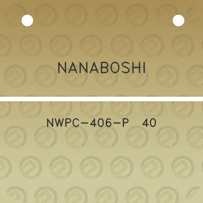 nanaboshi-nwpc-406-p-40