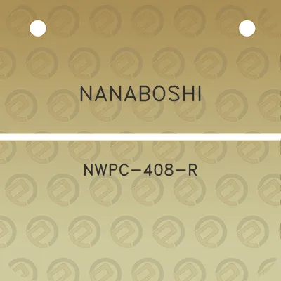 nanaboshi-nwpc-408-r