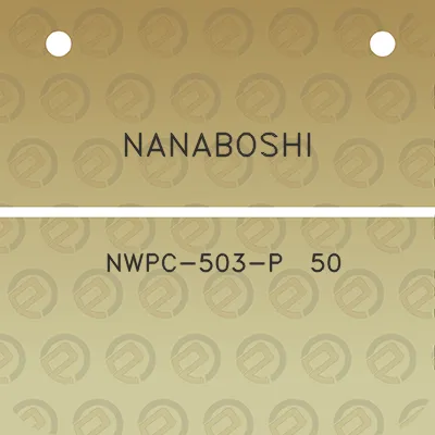 nanaboshi-nwpc-503-p-50