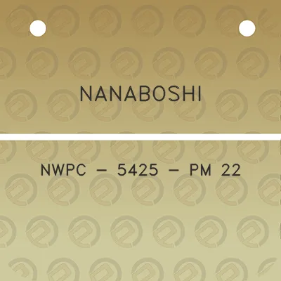 nanaboshi-nwpc-5425-pm-22