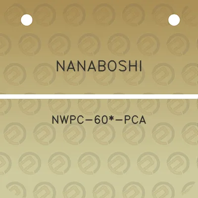 nanaboshi-nwpc-60-pca