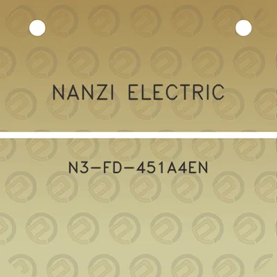 nanzi-electric-n3-fd-451a4en