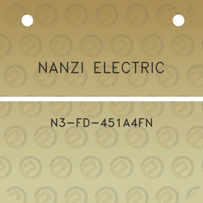 nanzi-electric-n3-fd-451a4fn