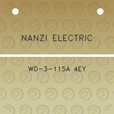 nanzi-electric-wd-3-115a-4ey