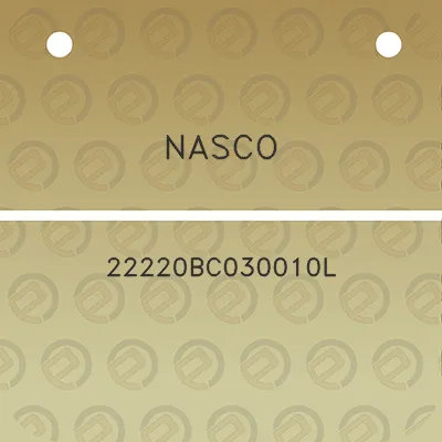 nasco-22220bc030010l