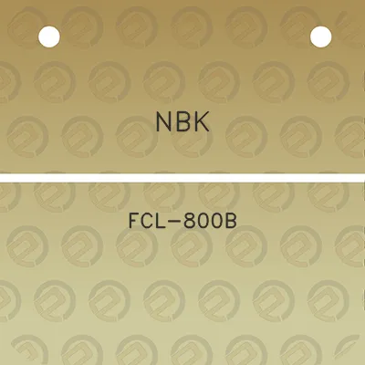 nbk-fcl-800b