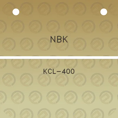 nbk-kcl-400