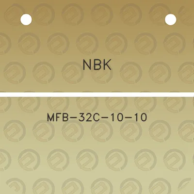 nbk-mfb-32c-10-10