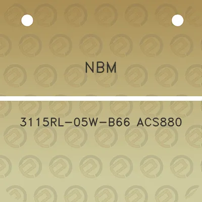 nbm-3115rl-05w-b66-acs880