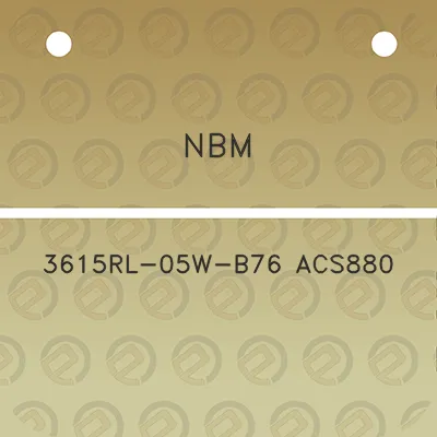 nbm-3615rl-05w-b76-acs880