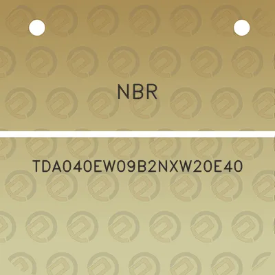 nbr-tda040ew09b2nxw20e40