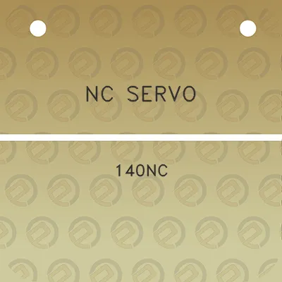 nc-servo-140nc