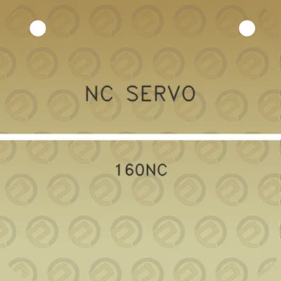 nc-servo-160nc