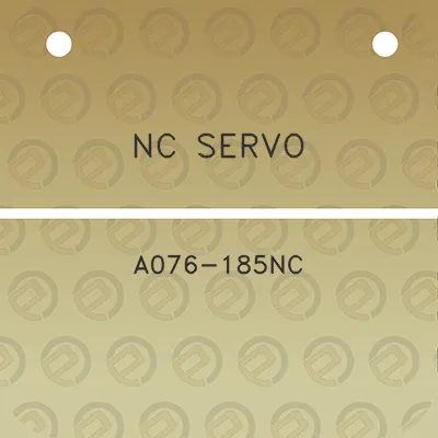 nc-servo-a076-185nc