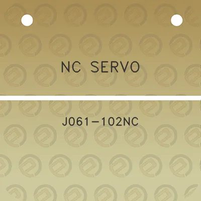 nc-servo-j061-102nc