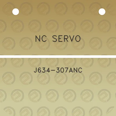 nc-servo-j634-307anc