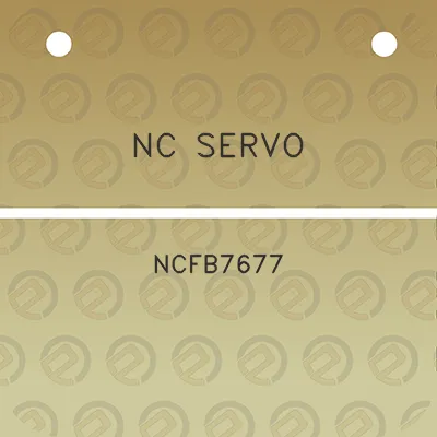 nc-servo-ncfb7677