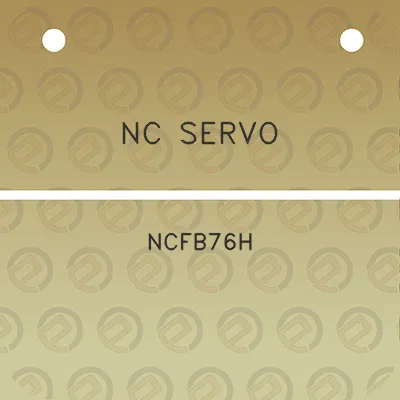 nc-servo-ncfb76h