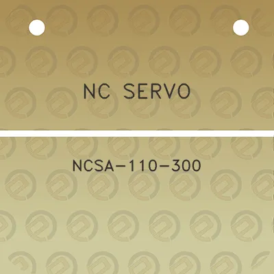 nc-servo-ncsa-110-300