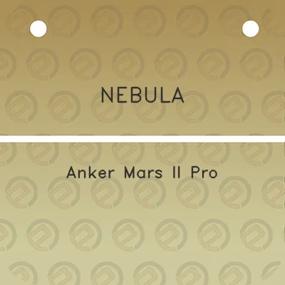 nebula-anker-mars-ii-pro