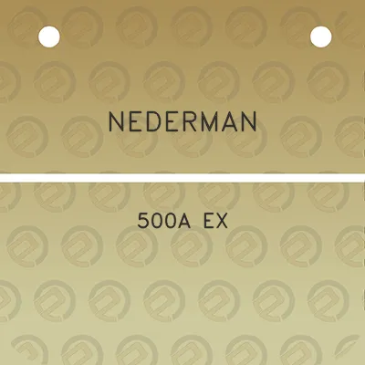 nederman-500a-ex