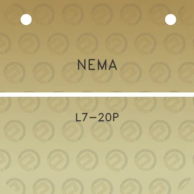 nema-l7-20p