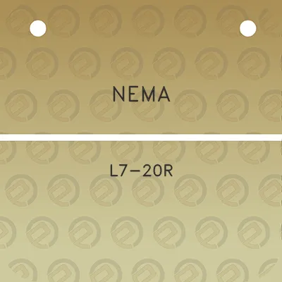 nema-l7-20r