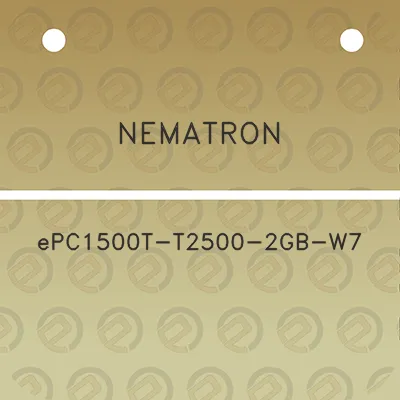 nematron-epc1500t-t2500-2gb-w7