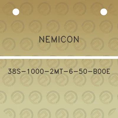 nemicon-38s-1000-2mt-6-50-b00e