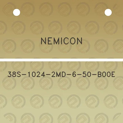 nemicon-38s-1024-2md-6-50-b00e