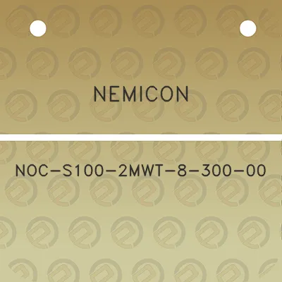 nemicon-noc-s100-2mwt-8-300-00