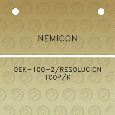 nemicon-oek-100-2resolucion-100pr