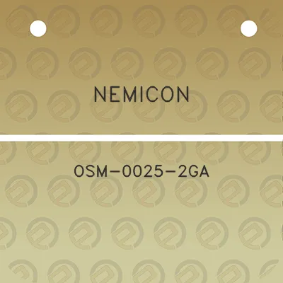 nemicon-osm-0025-2ga