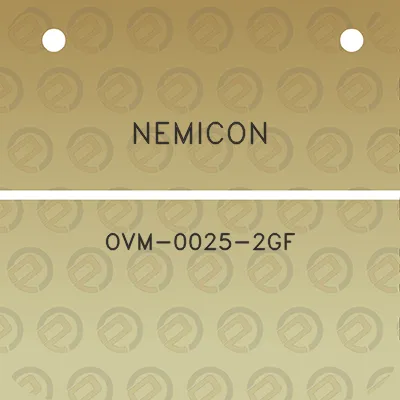 nemicon-ovm-0025-2gf