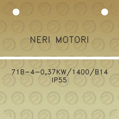 neri-motori-71b-4-037kw1400b14-ip55