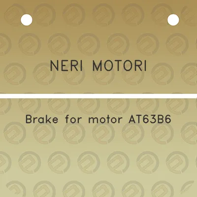 neri-motori-brake-for-motor-at63b6