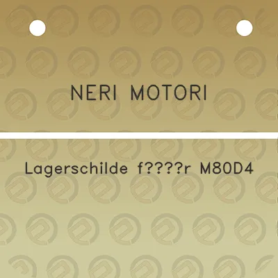 neri-motori-lagerschilde-fa14r-m80d4