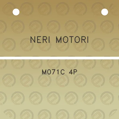 neri-motori-m071c-4p