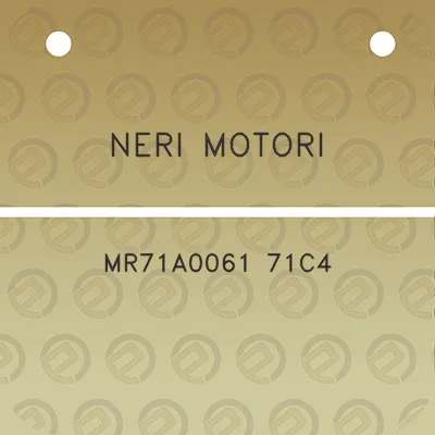 neri-motori-mr71a0061-71c4